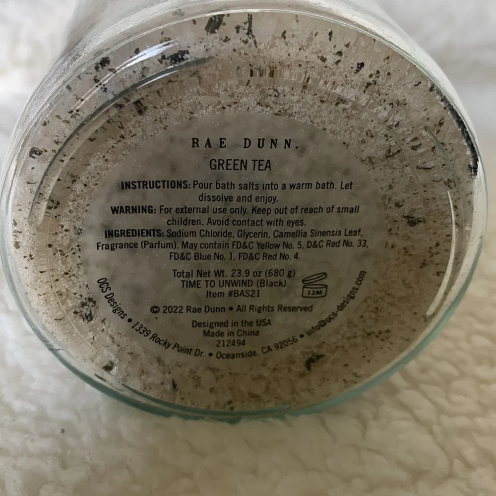 COPY - Rae Dunn bath salts